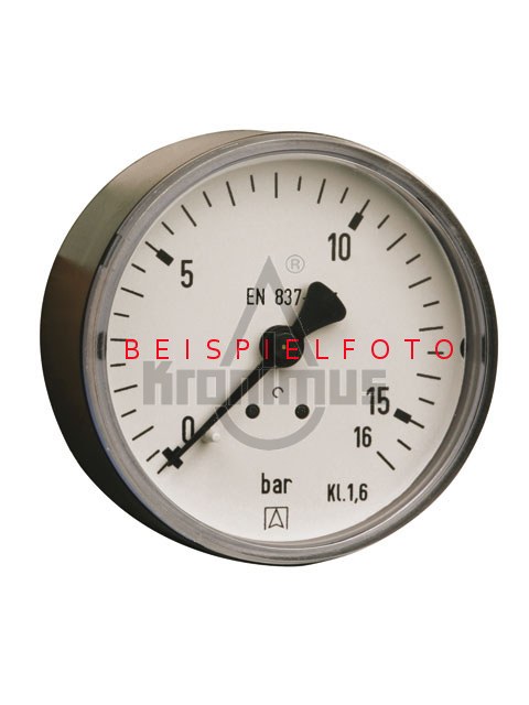 Manometer R 1 4 Axial 0 4 Bar 50 Mm Kronimus